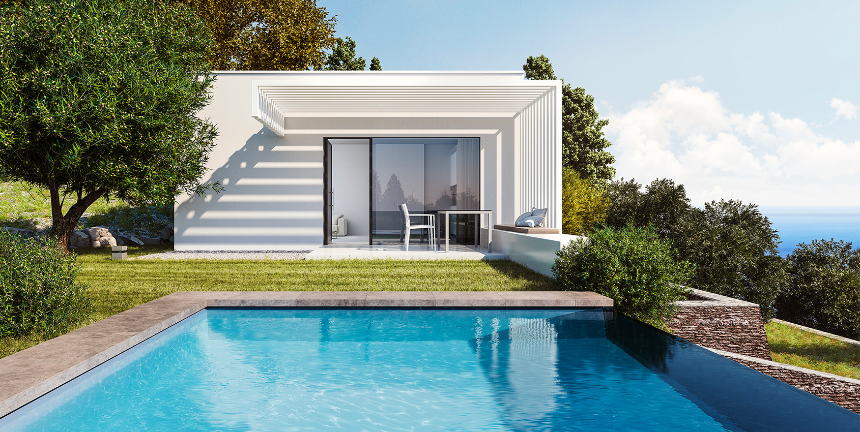 Acquamarina - Wolf Haus case in bioedilizia