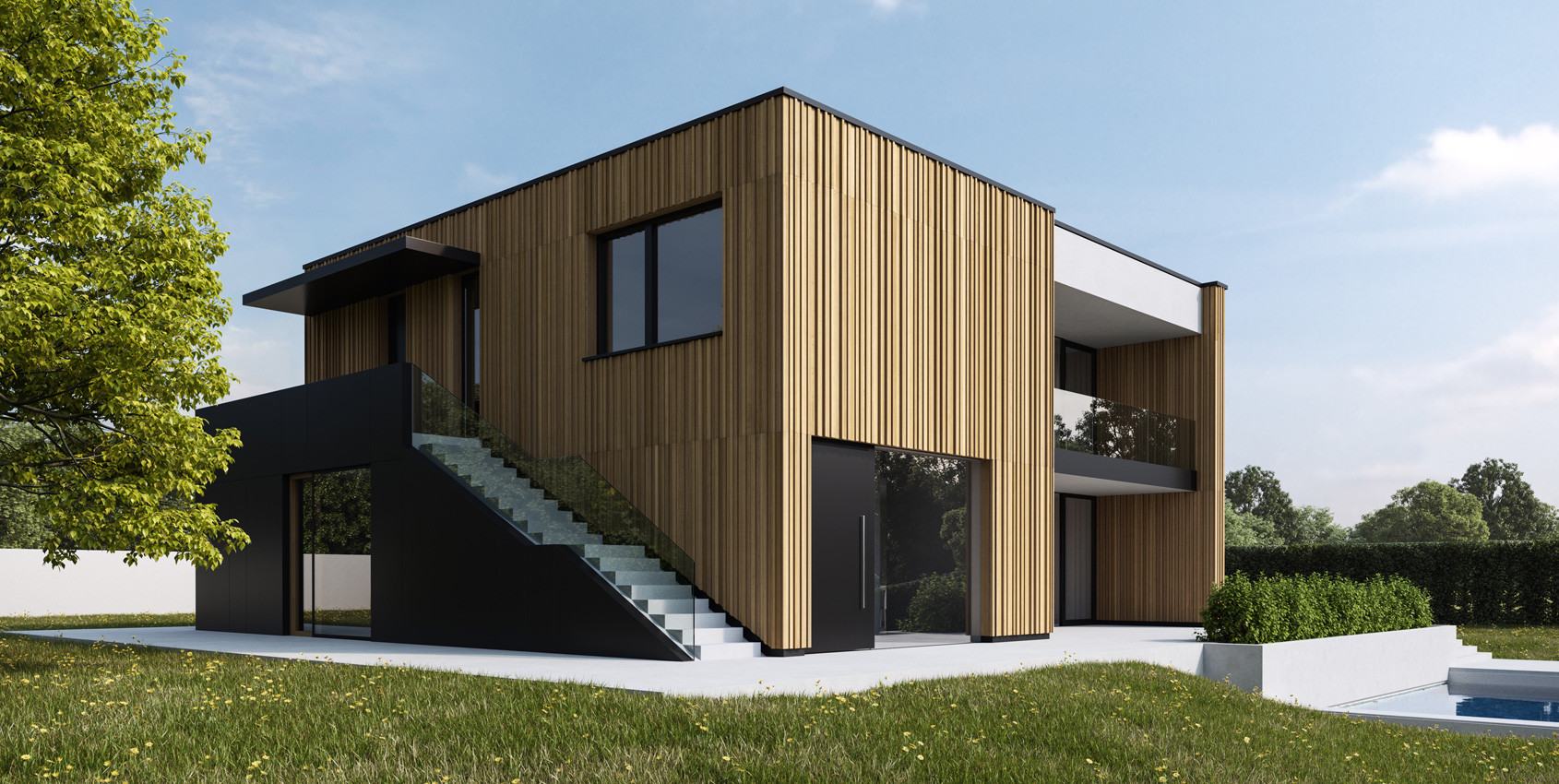 Animapura - Wolf Haus case in bioedilizia