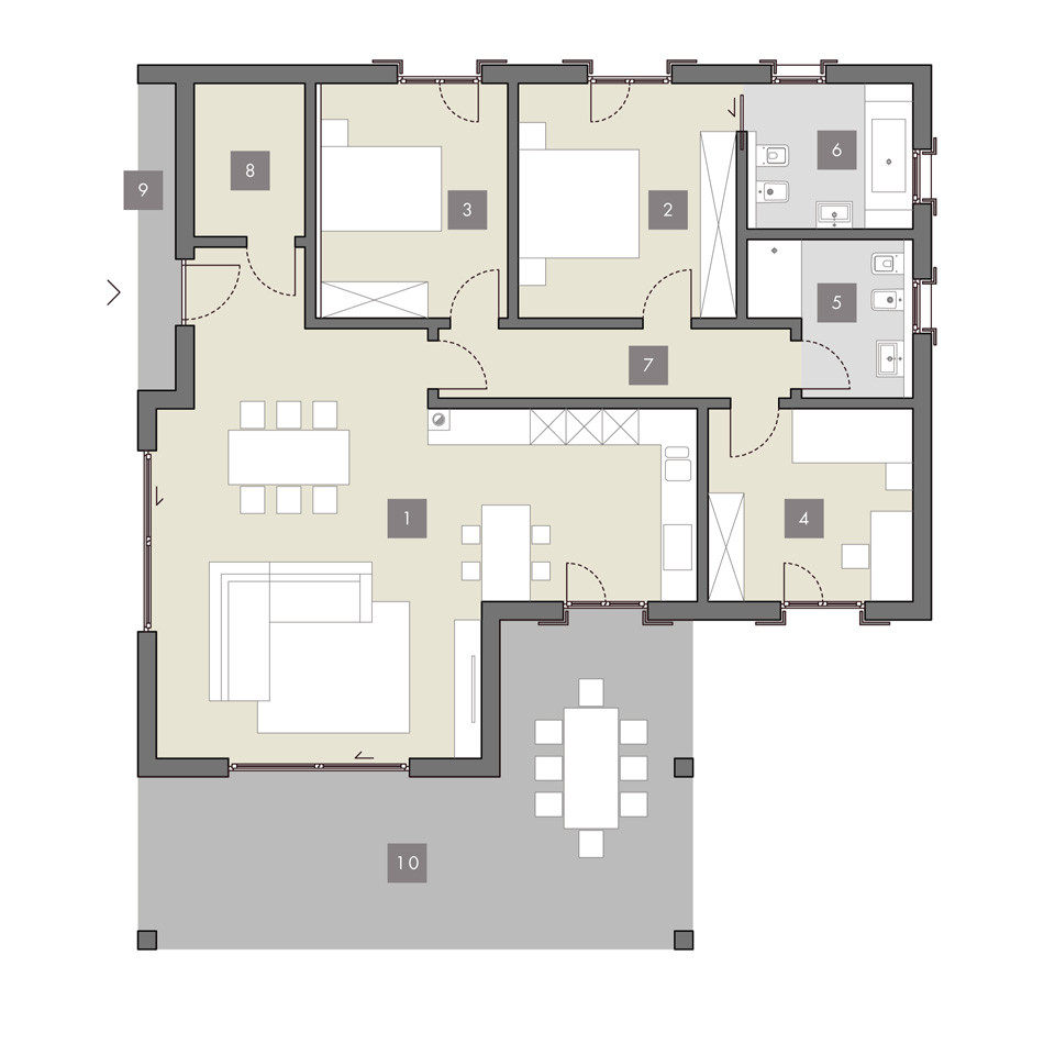 Aura - Wolf Haus case ecologiche