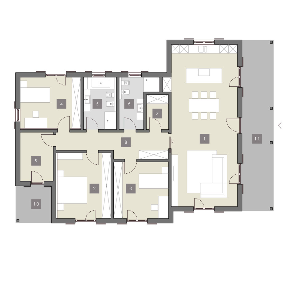Carima - Wolf Haus case ecologiche