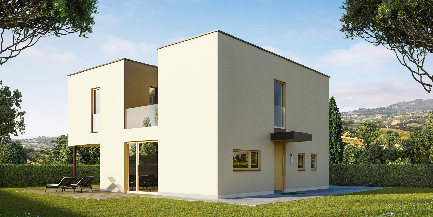 Coralia - Wolf Haus case in bioedilizia