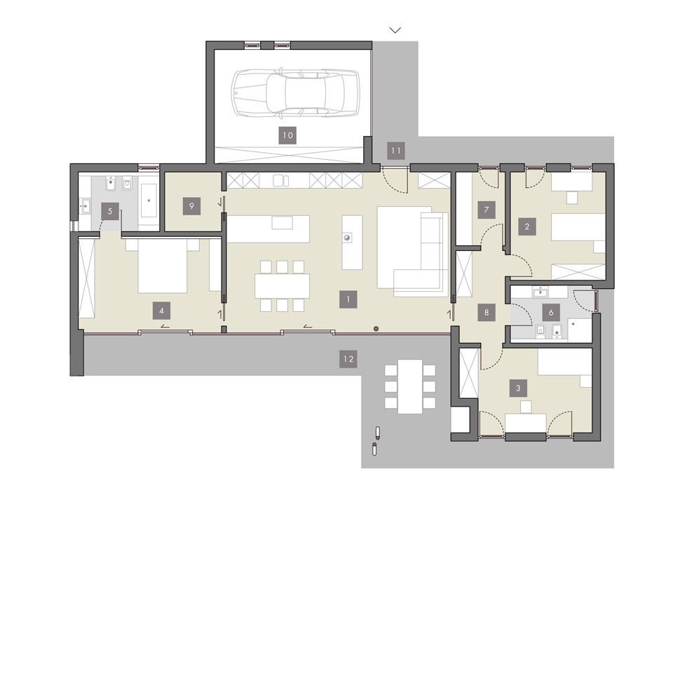 Kyara - Wolf Haus case ecologiche