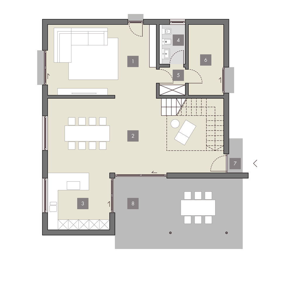 Saphira - Wolf Haus case ecologiche