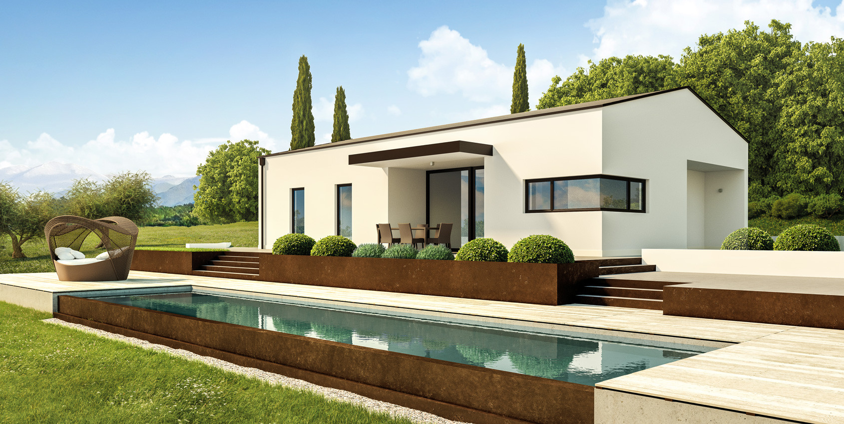 Smeralda - Wolf Haus case in bioedilizia