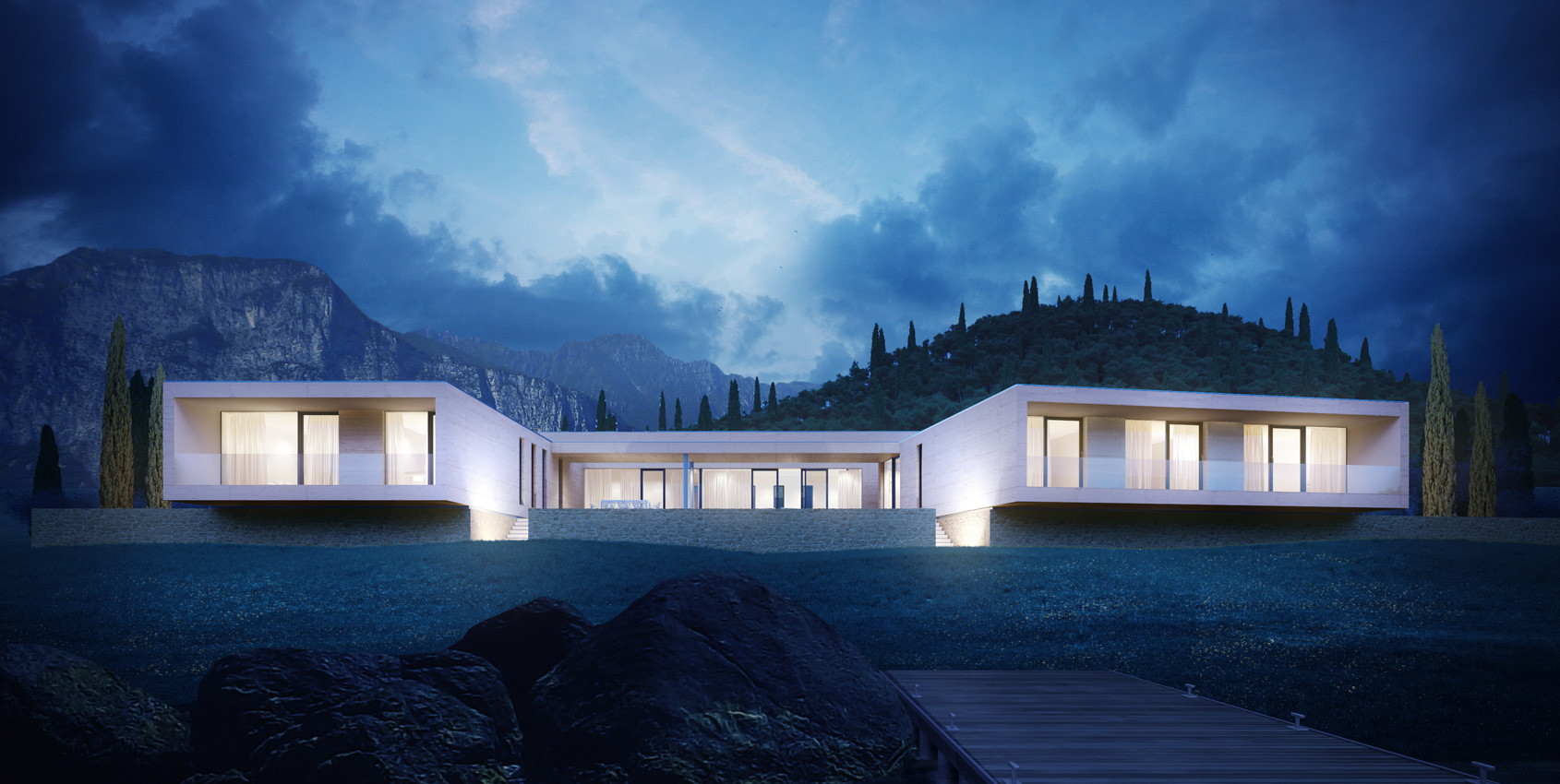 Acquachiara - Wolf Haus case in bioedilizia