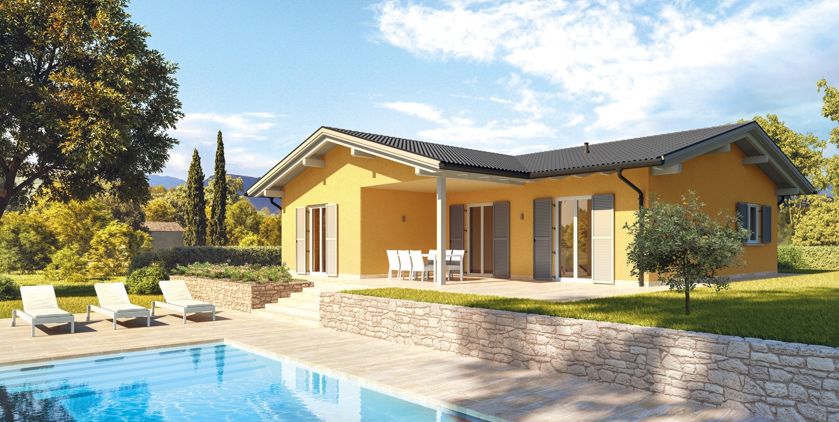 Divya - Wolf Haus case in bioedilizia