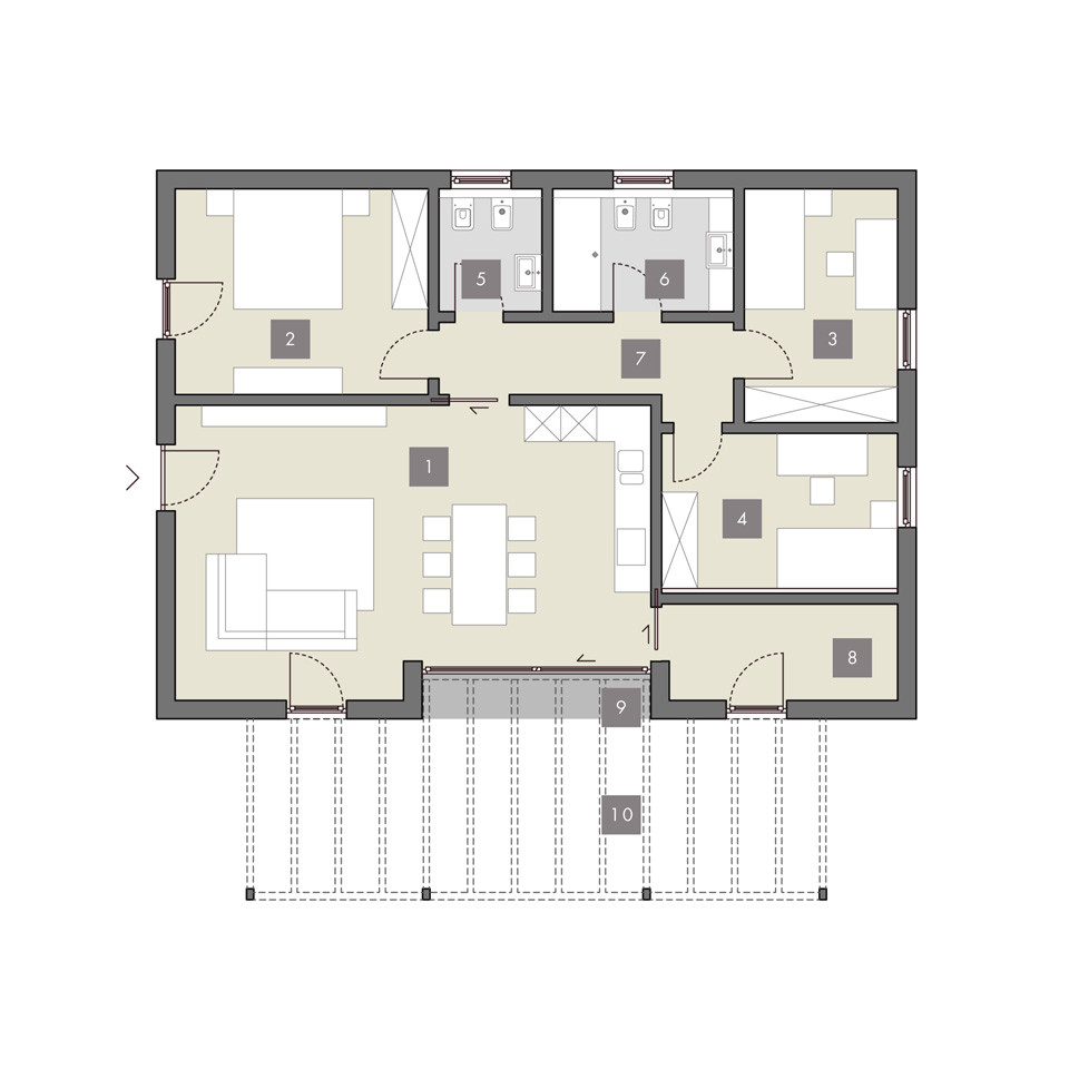 Yasmina - Wolf Haus case ecologiche