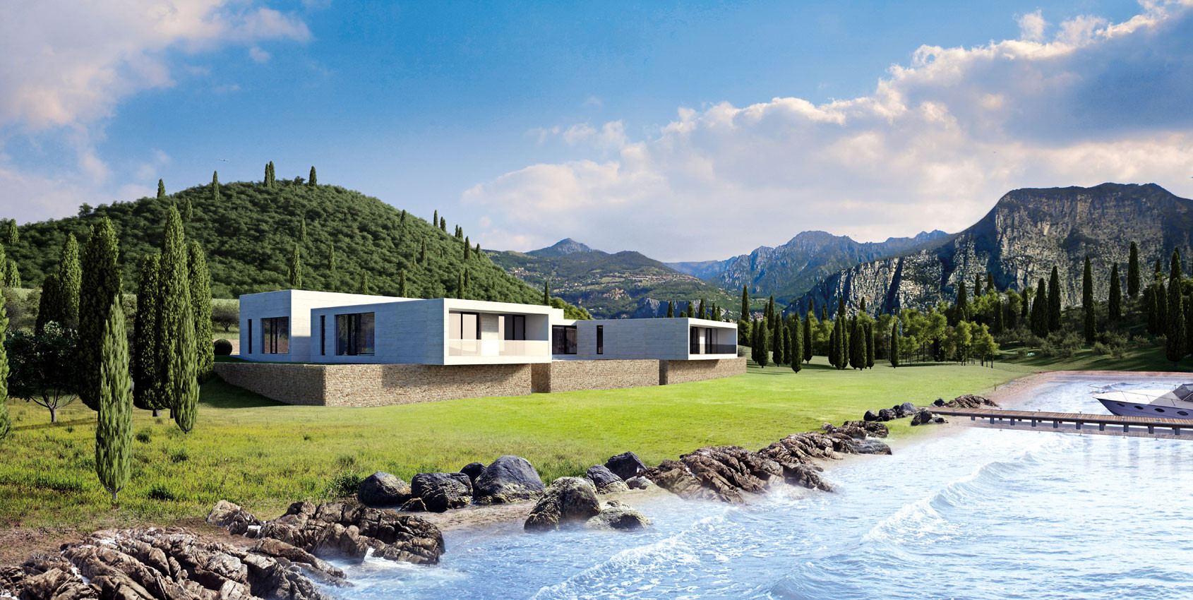 Acquachiara - Wolf Haus case in bioedilizia