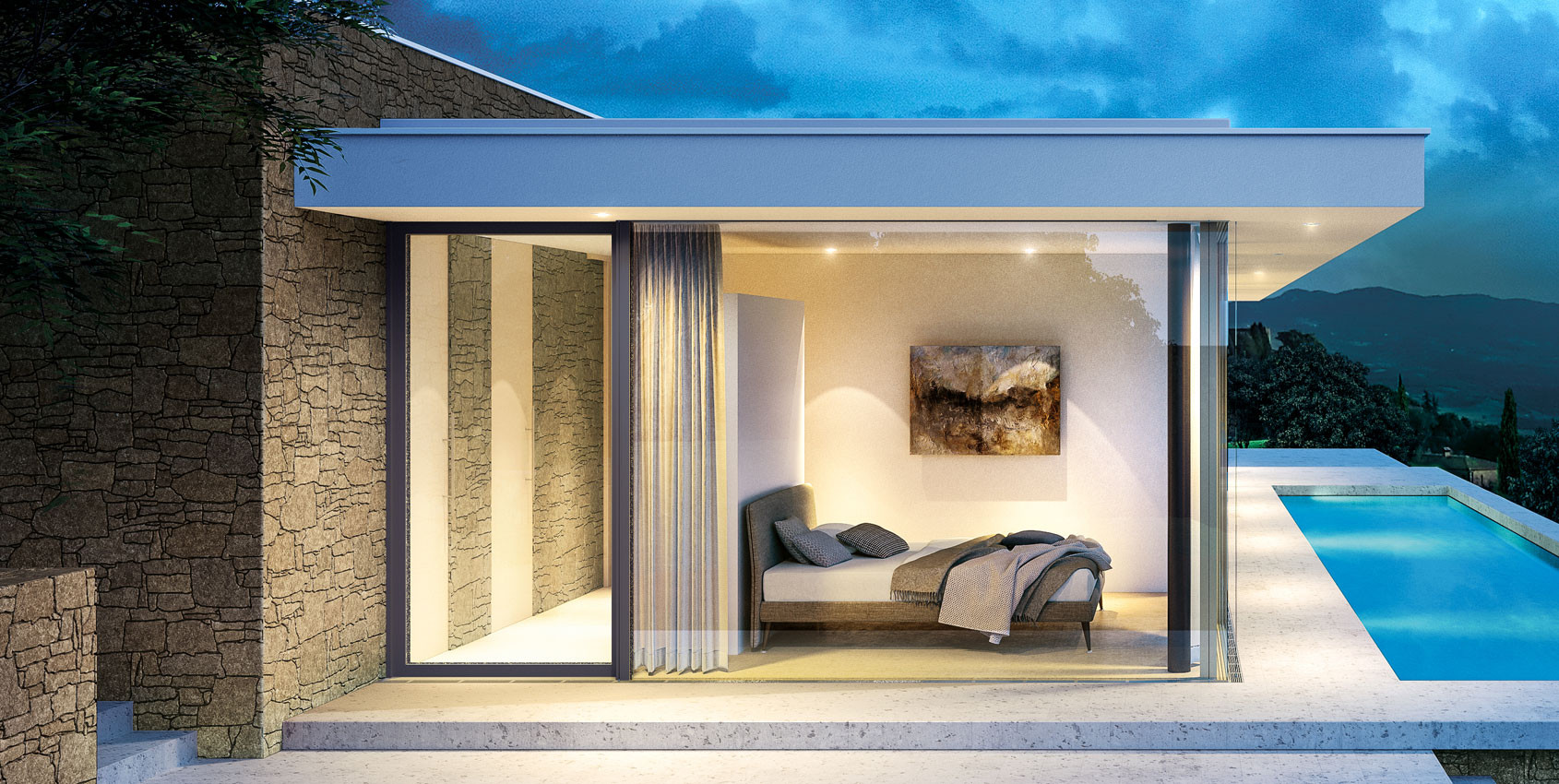 Loona - Wolf Haus case in bioedilizia