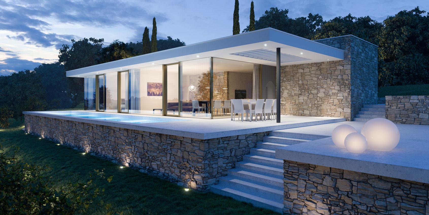 Loona - Wolf Haus case in bioedilizia