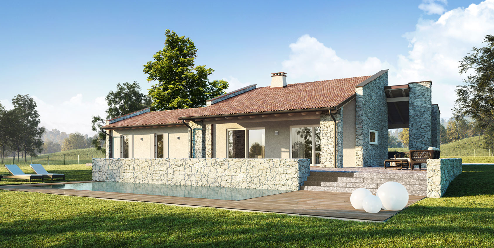 Ayana - Wolf Haus case in bioedilizia