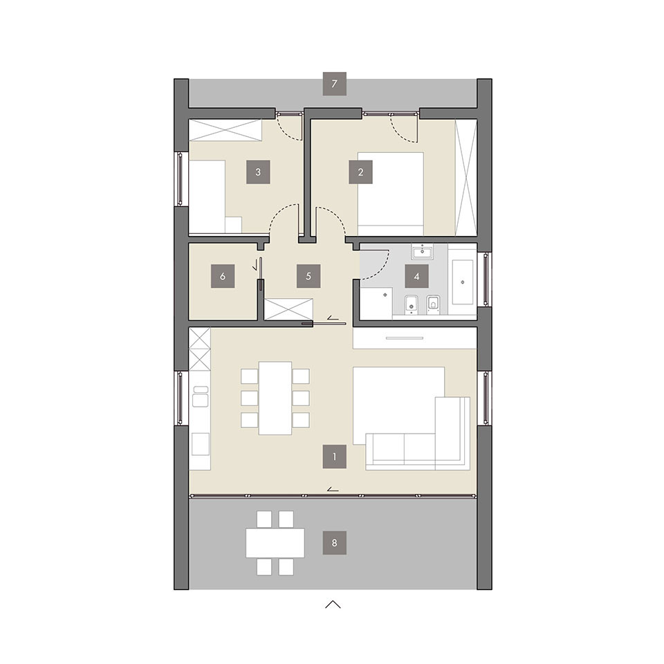 Arja - Wolf Haus maisons &eacute;cologiques