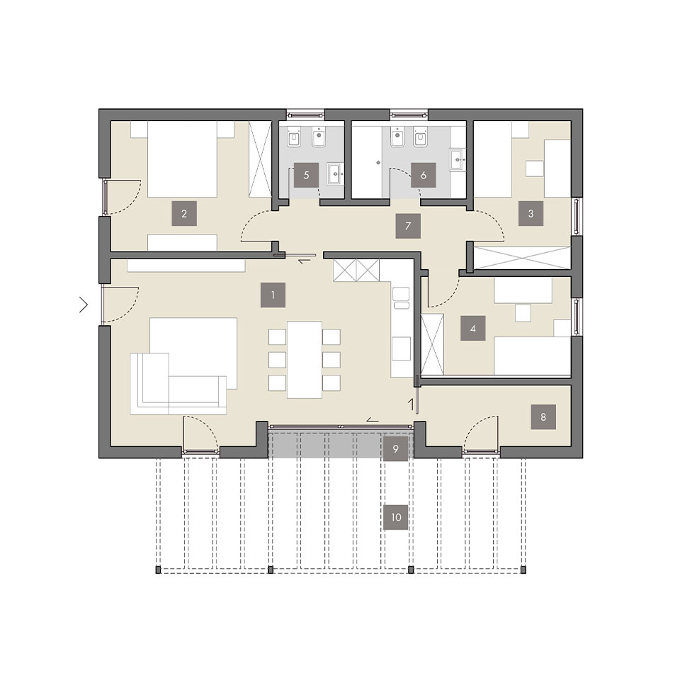 Yasmina - Wolf Haus maisons &eacute;cologiques